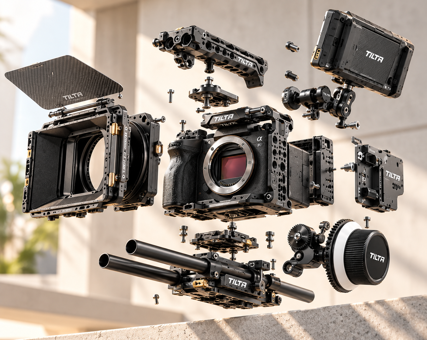 Tilta Camera Cage with Battery Plate for Sony PXW-FX9 (V-Mount)