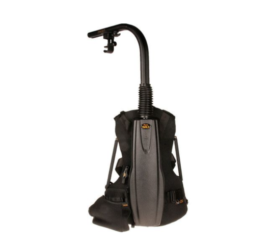 Easyrig Vario 5 Strong, Gimbalrig Vest Standard, Extended Arm + 130mm/5in and Standard Camera Hook