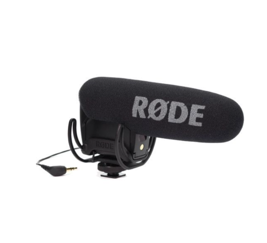 Rode VideoMic Pro with Rycote Lyre Shockmount